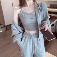 Cozy Lune X Go LoungeSet β 3-Piece Comfy Tracksuit