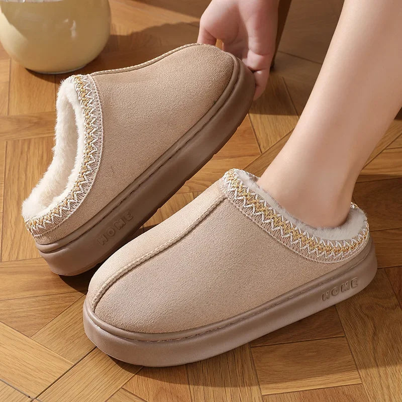 Cozy Lune CloudSteps Home – Premium Fleece Slippers