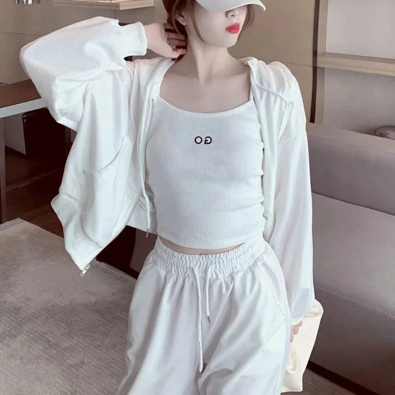 Cozy Lune X Go LoungeSet β 3-Piece Comfy Tracksuit