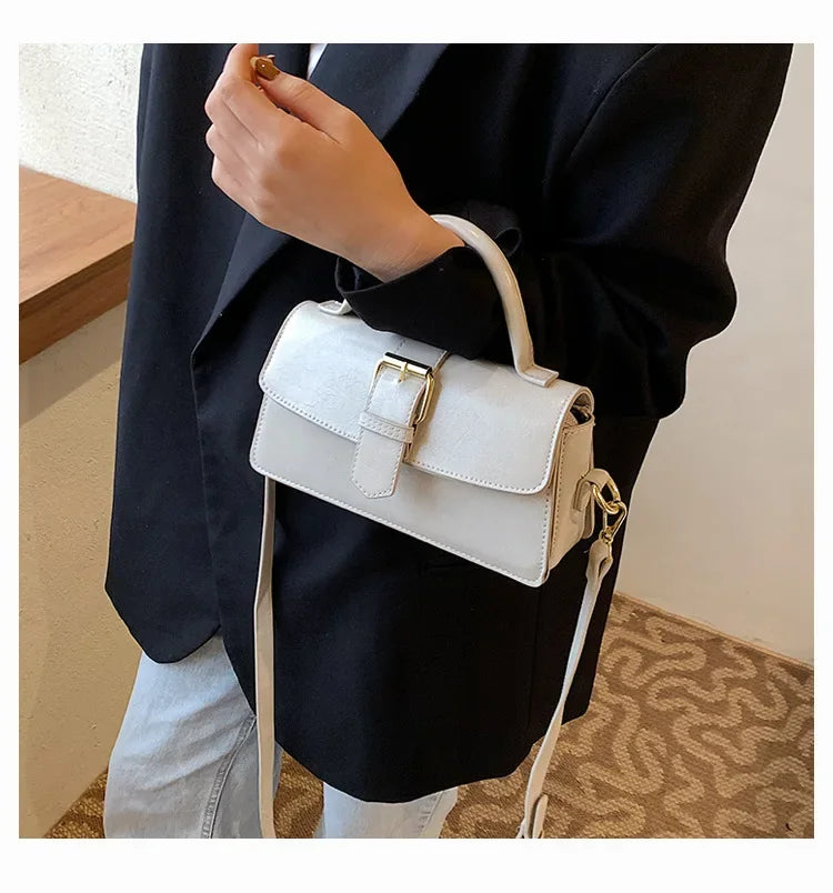 Cozy Lune BelleBag – Glossy Mini Shoulder Bag