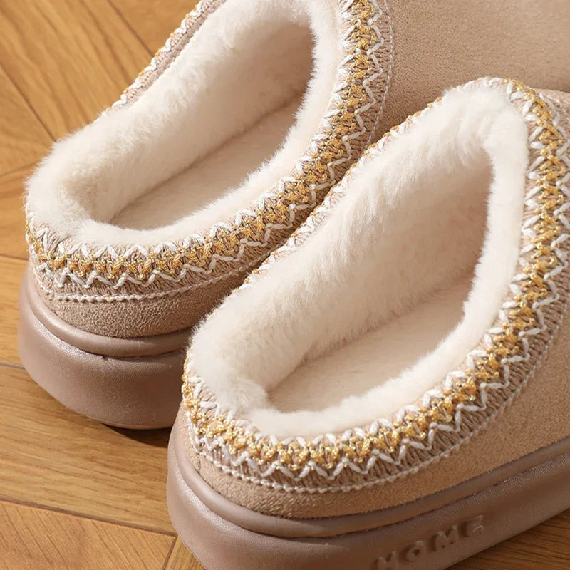 Cozy Lune CloudSteps Home – Premium Fleece Slippers