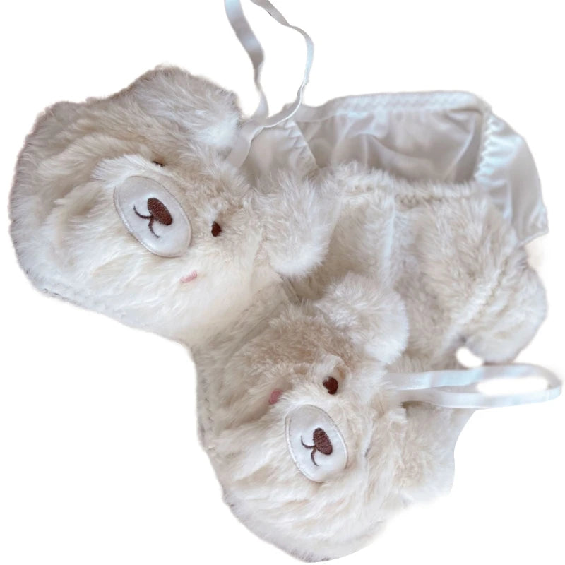 Cozy Lune Bearie Set β Fluffy Bears Bikini