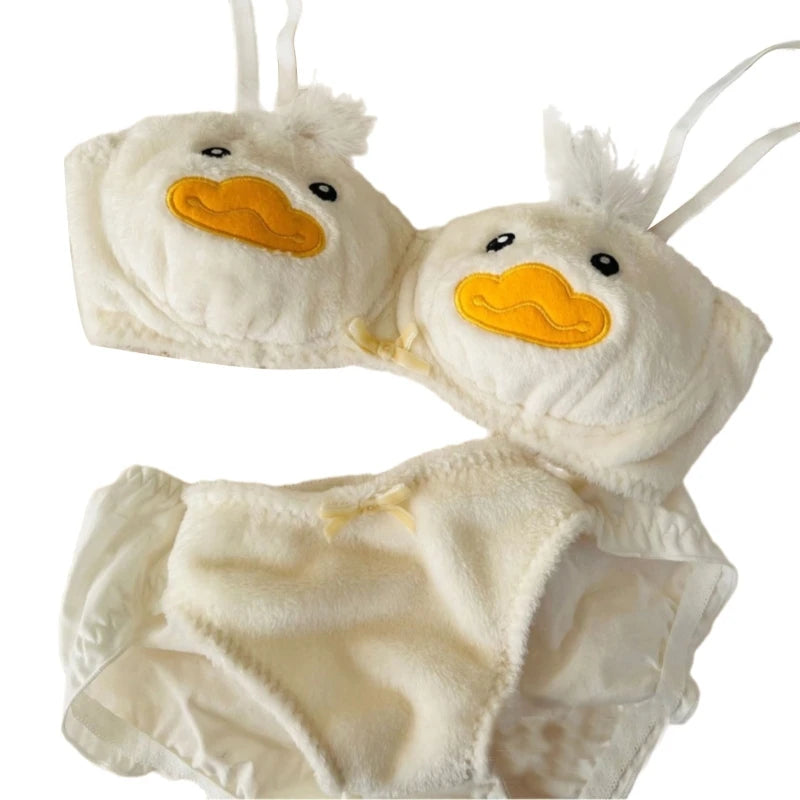 Cozy Lune Ducky Set β Fluffy Duck Bikini