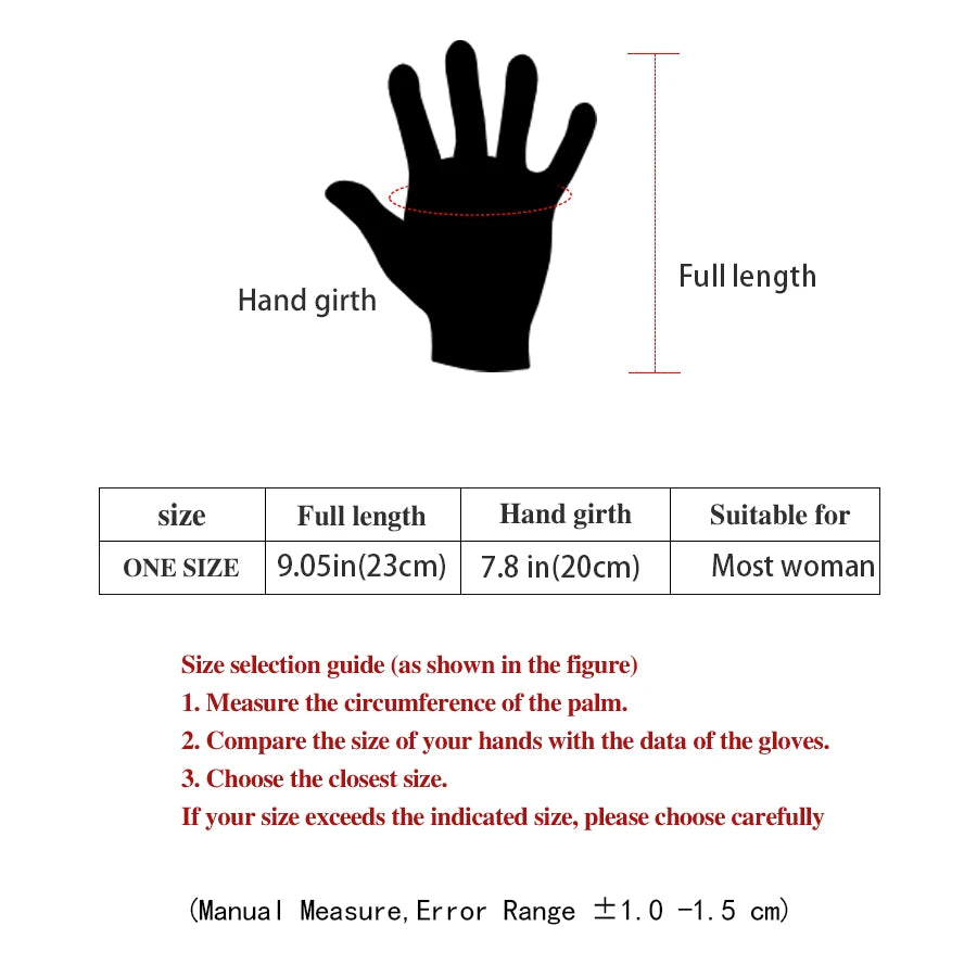 Cozy Lune FrostTouch Gloves – Premium Faux Fur Touchscreen Gloves