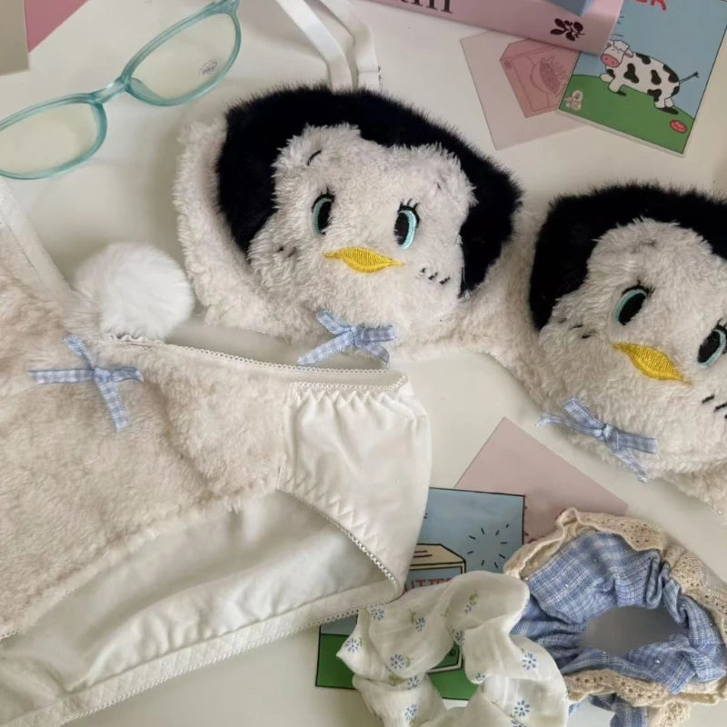 Cozy Lune Ducky Set β Fluffy Duck Bikini