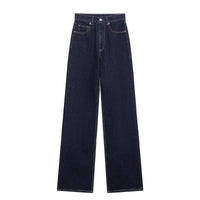 Cozy Lune CurveEase Denim – High-Waist Straight Jeans