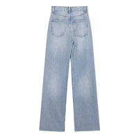 Cozy Lune CurveEase Denim – High-Waist Straight Jeans