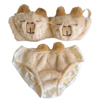 Cozy Lune Capy Set – Fluffy Capybara Bikini