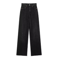 Cozy Lune CurveEase Denim – High-Waist Straight Jeans