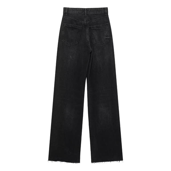 Cozy Lune CurveEase Denim – High-Waist Straight Jeans