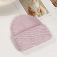 Cozy Lune CloudKnit Beanie – Soft Ribbed Winter Hat