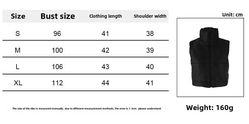 Cozy Lune CloudVest – Cropped Puffer Vest