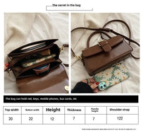 Cozy Lune BelleBag – Glossy Mini Shoulder Bag