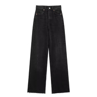 Cozy Lune CurveEase Denim – High-Waist Straight Jeans