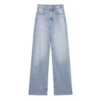 Cozy Lune CurveEase Denim – High-Waist Straight Jeans