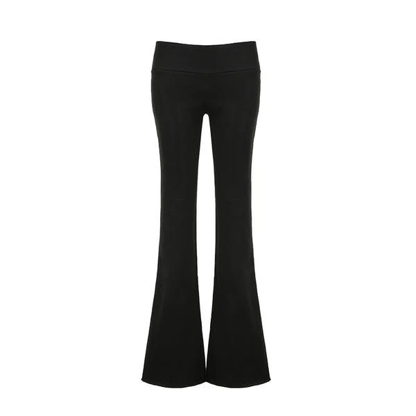 Cozy Lune FlareForm Pants – Sculpting Flared Essentials