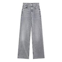 Cozy Lune CurveEase Denim – High-Waist Straight Jeans