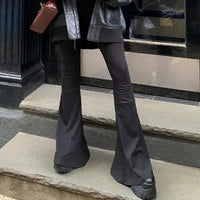 Cozy Lune FlareFit Pants – Sculpting High-Waist Flare Trousers